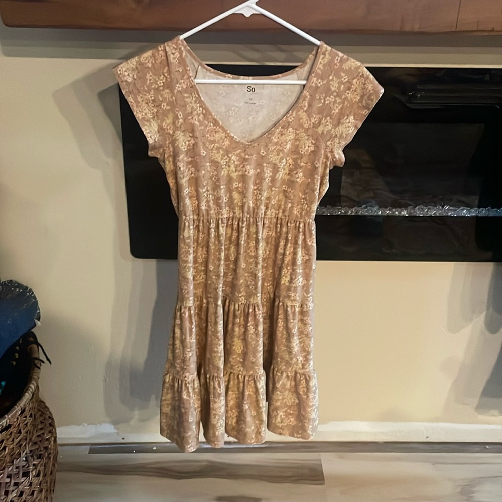 Junior’s Causal Floral Dress